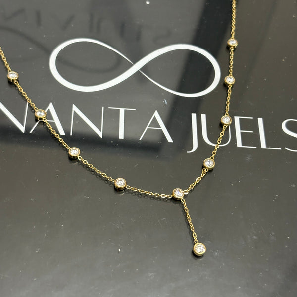 Studded Anaya necklace