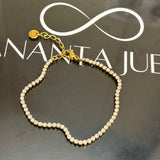 Minimal tennis bracelet