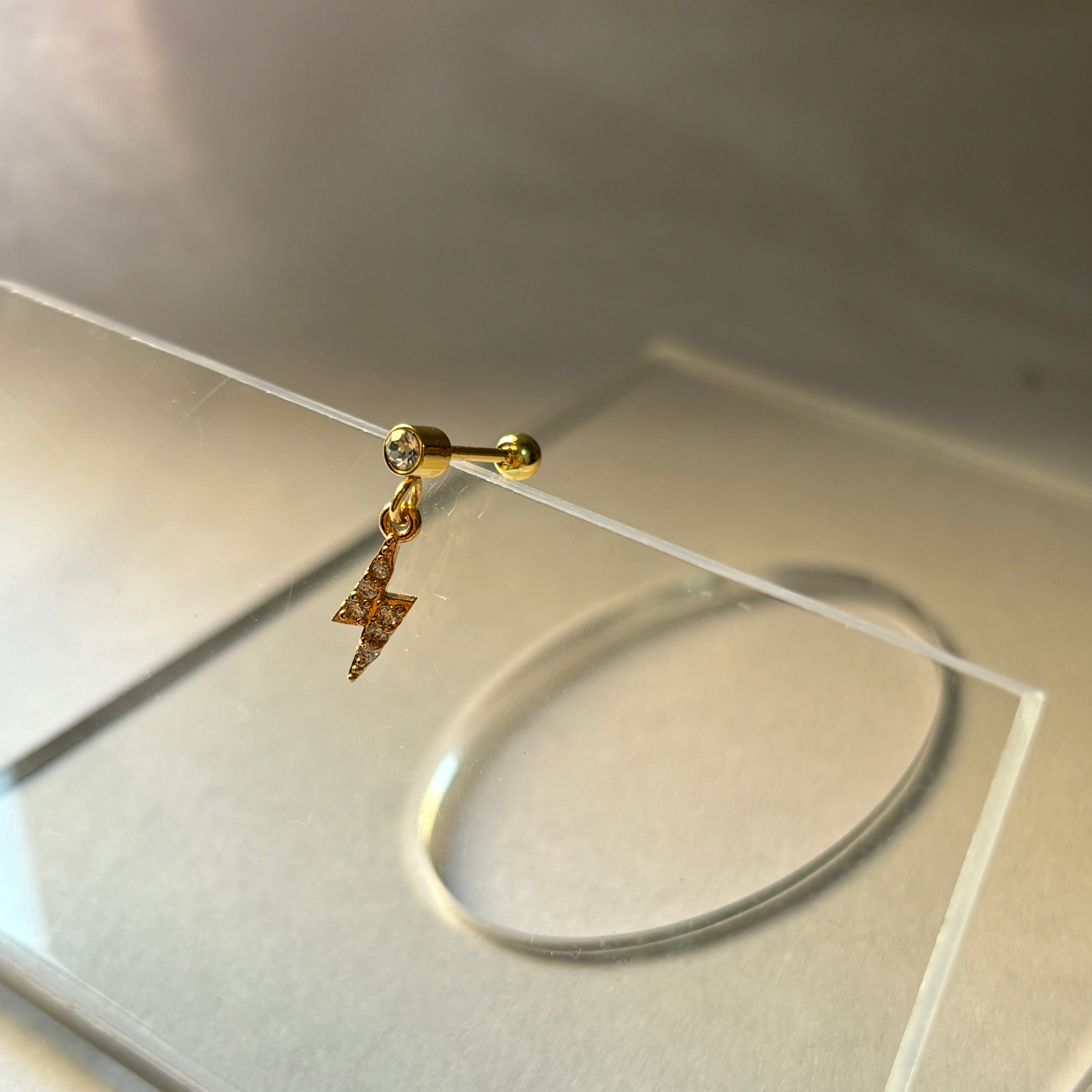 Lightning bolt studs ( ball screw) single piece