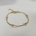 Ball chain bracelet