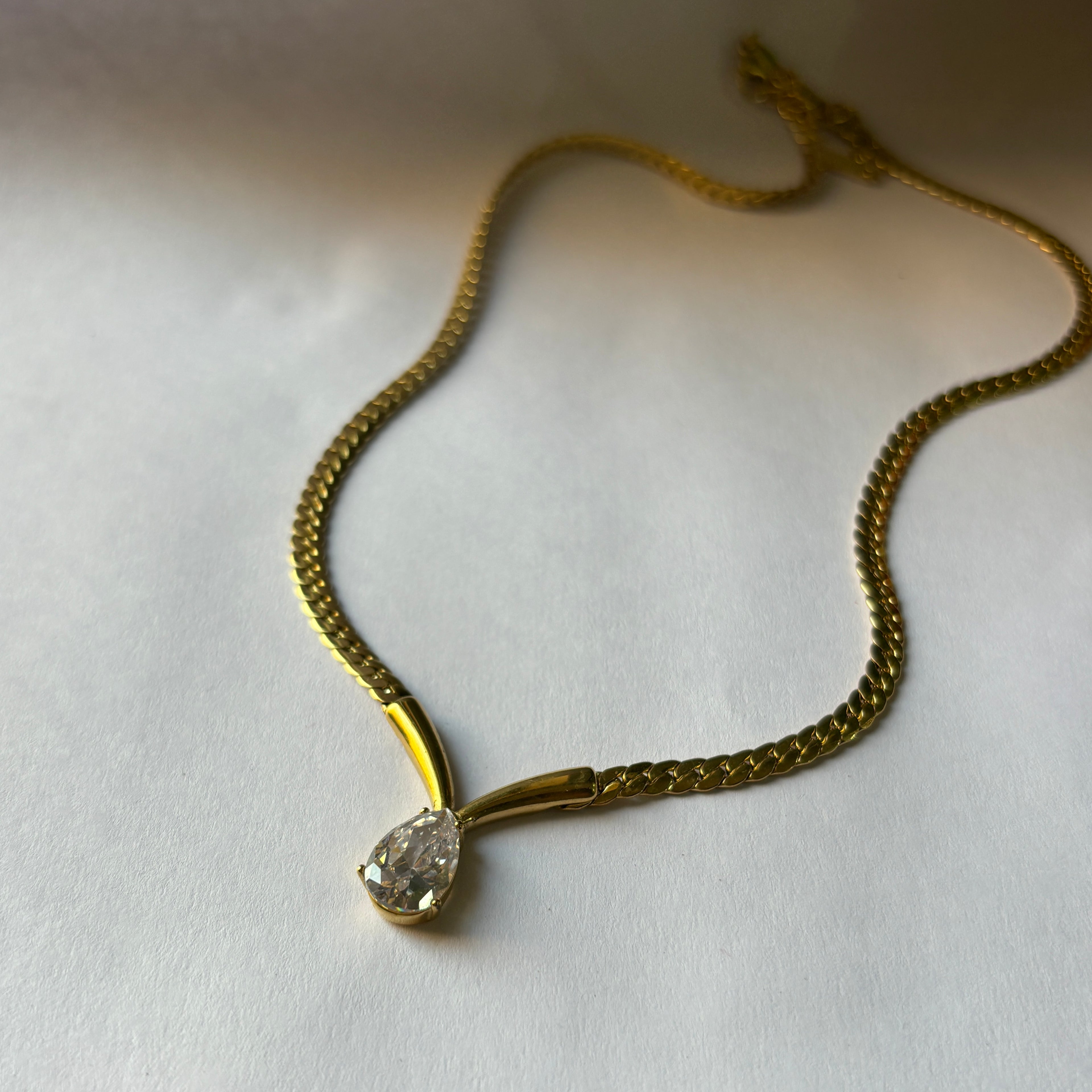 Vintage glow necklace