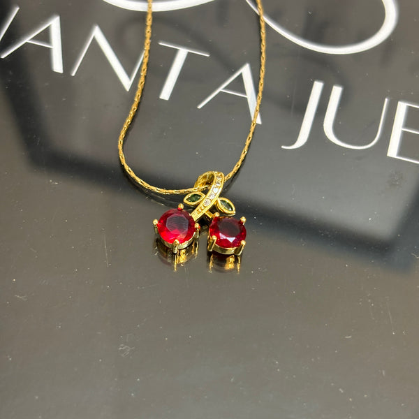 Cherry necklace