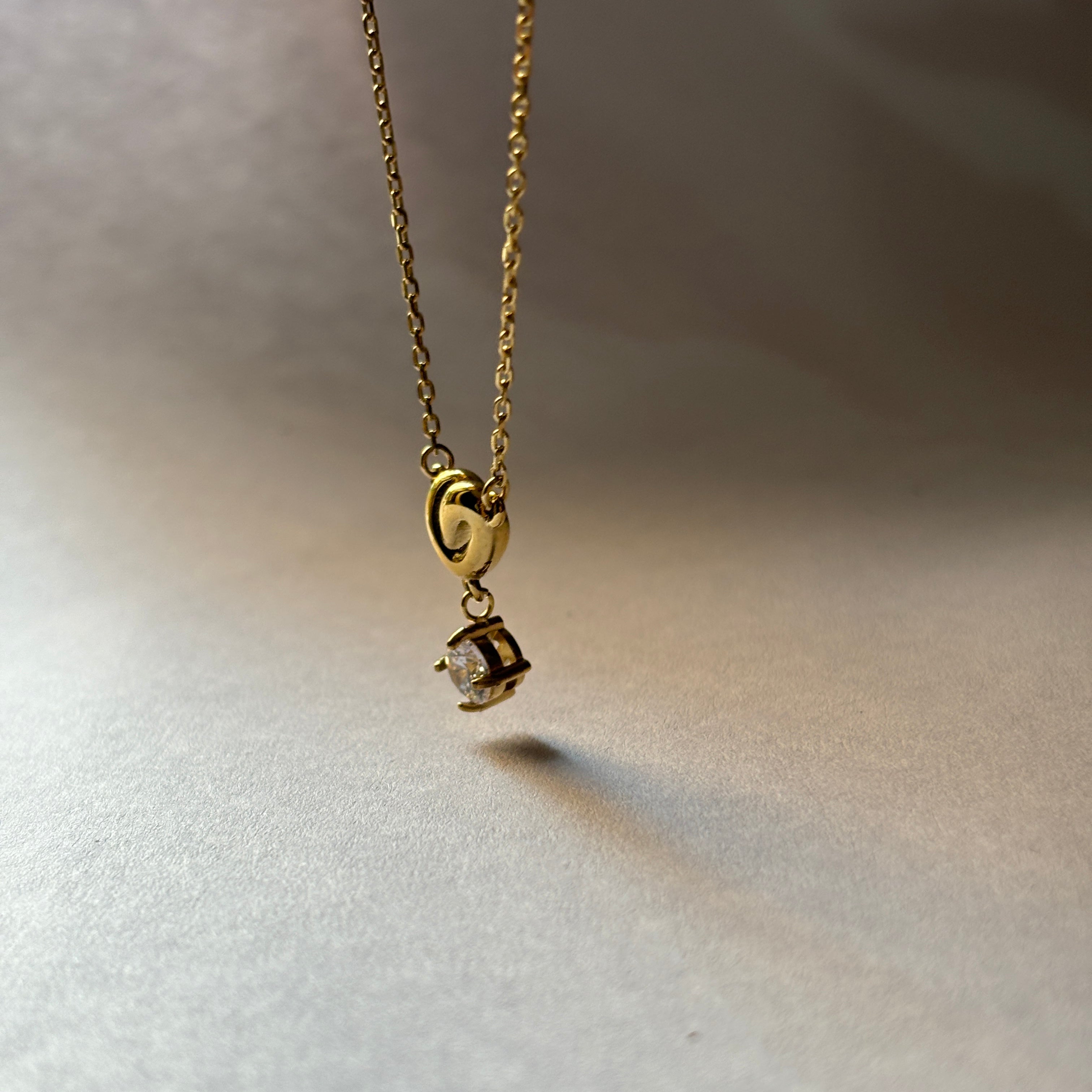 Promise heart necklace