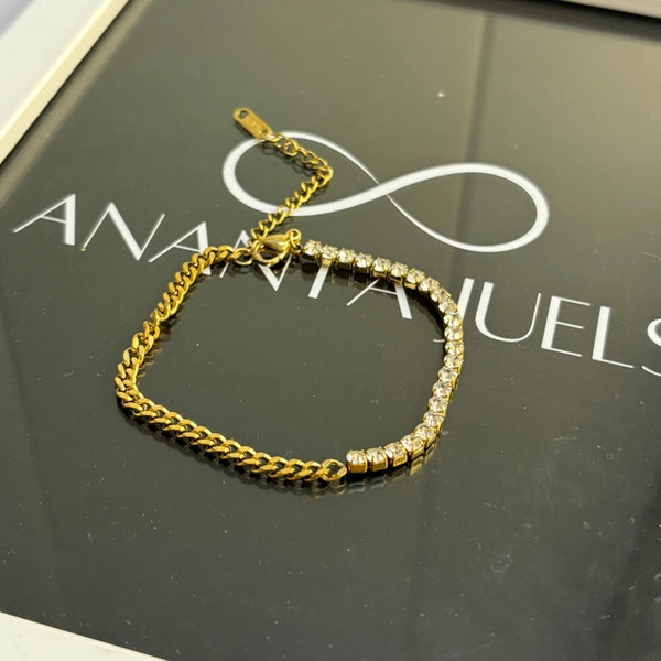 Half chain bracelet