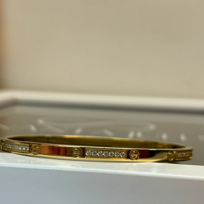 Studded luv band