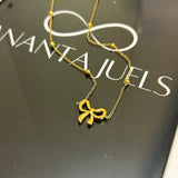 Bow Necklace