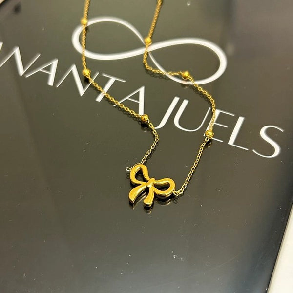Bow Necklace