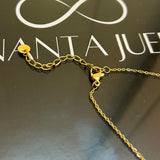 Classic flower necklace