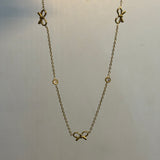 Bella bow necklace