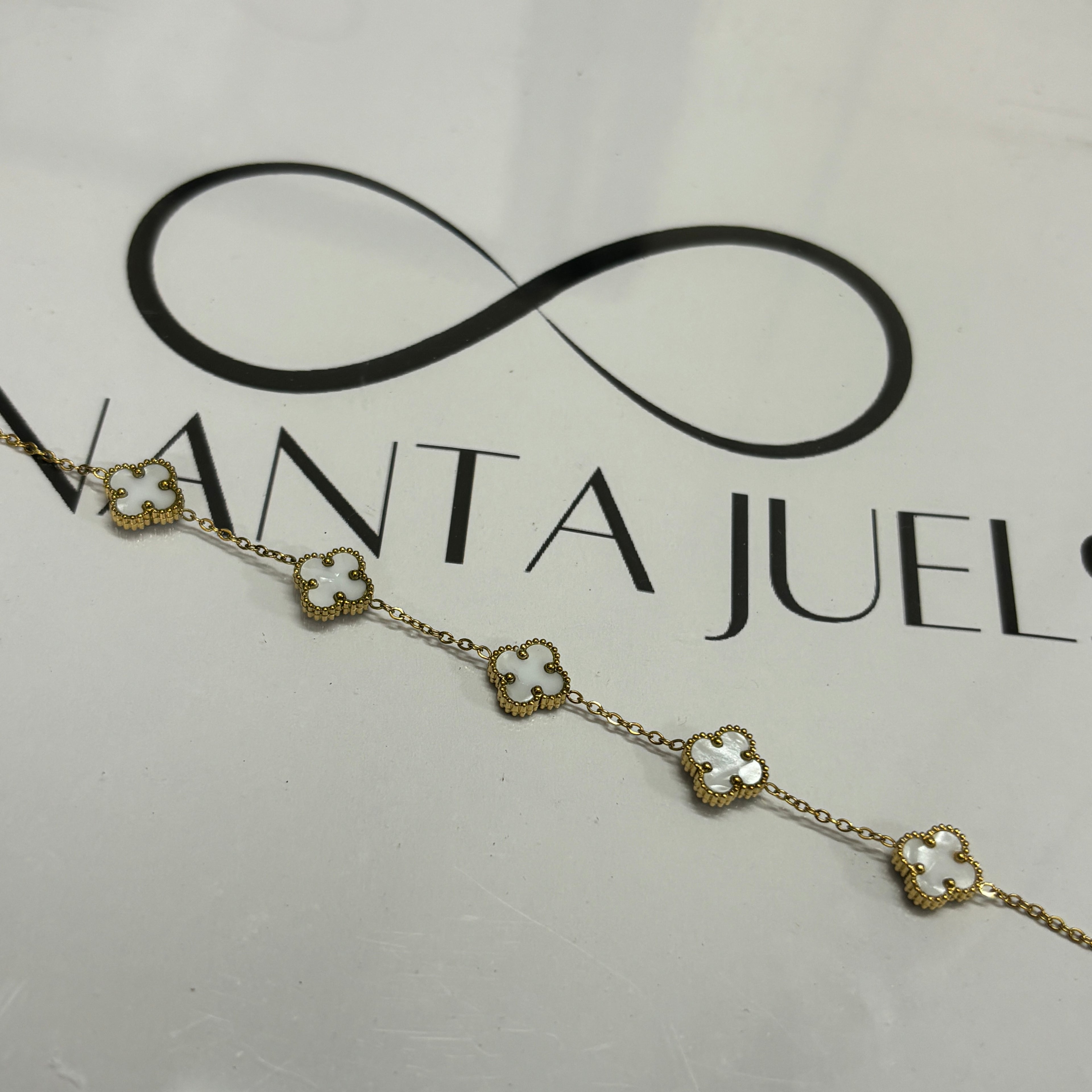 Reversible Floral bracelet