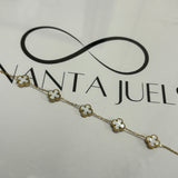 Reversible Floral bracelet
