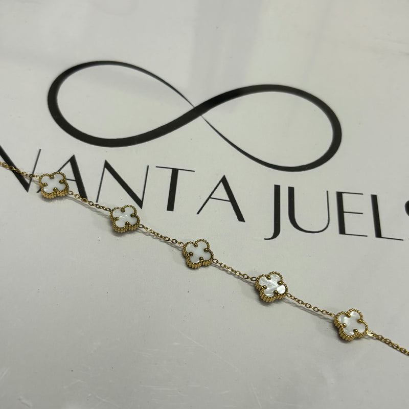 Reversible Floral bracelet