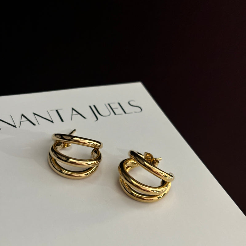 Triple layer hoops