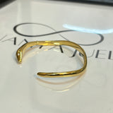 Snake cuff bracelet