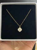 Studded Luv necklace