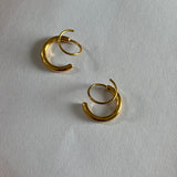 Plain Double twist hoops (no second piercing)