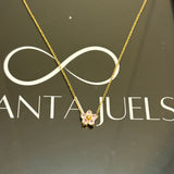 Classic flower necklace