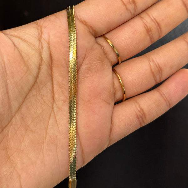Unisex snake chain bracelet
