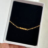 Beaded anklet