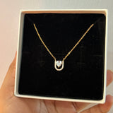 Luv U necklace