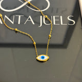 Evil eye necklace