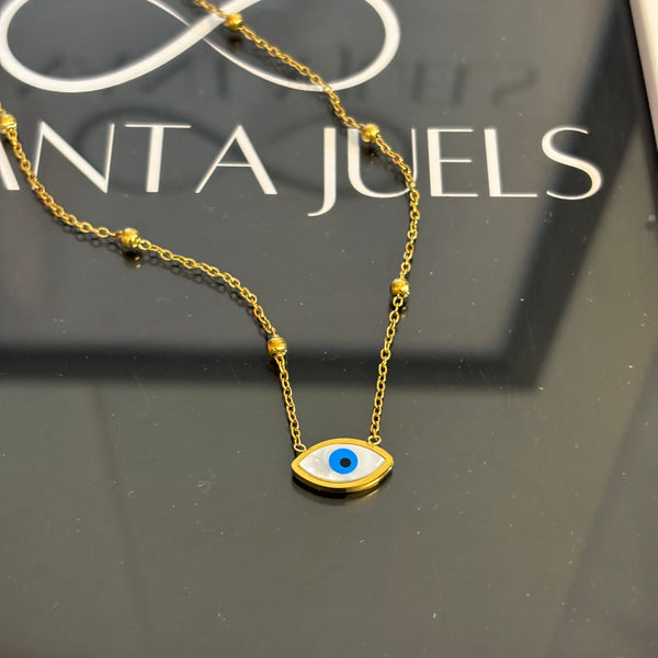 Evil eye necklace