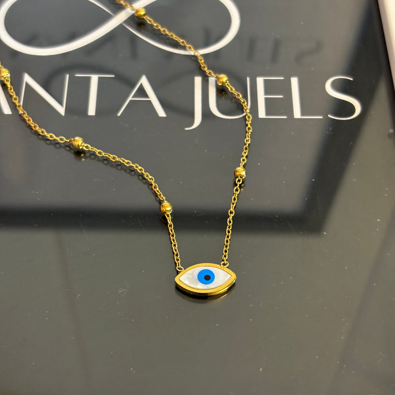 Evil eye necklace