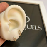 Leaf earrings