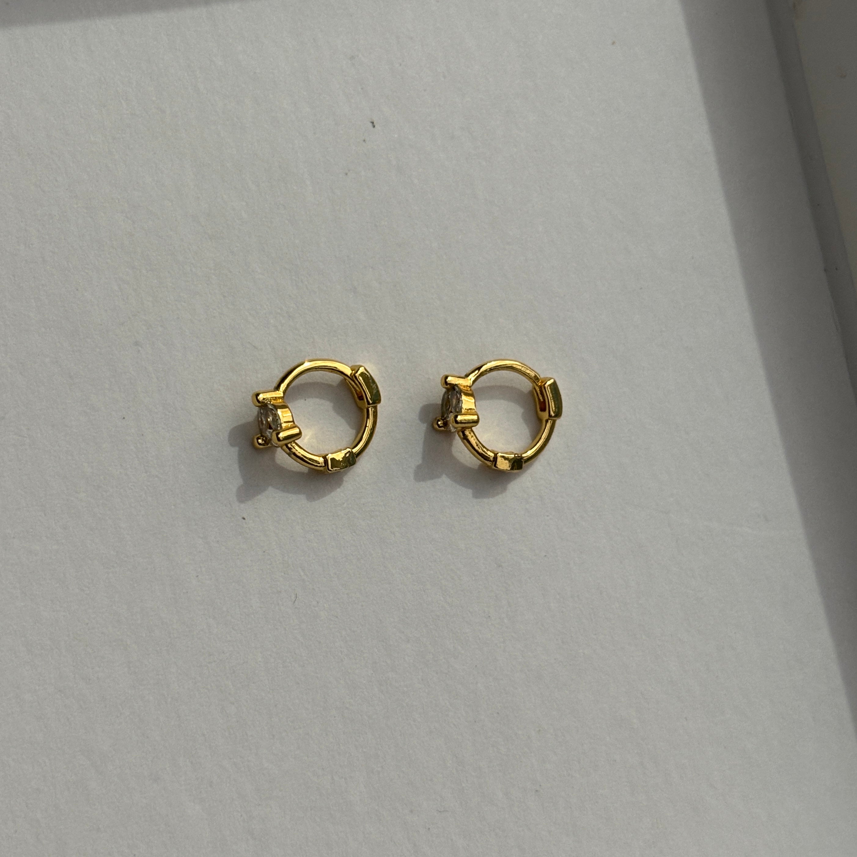 Tiny trinity hoops (mini)