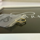 Mini studded ring