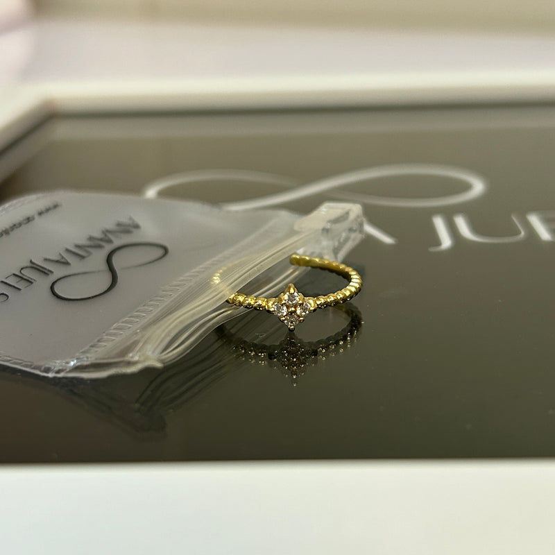 Mini studded ring