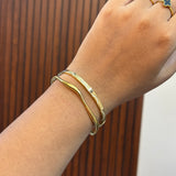 Wavy Bracelet stack
