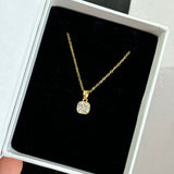 Vintage solitaire necklace