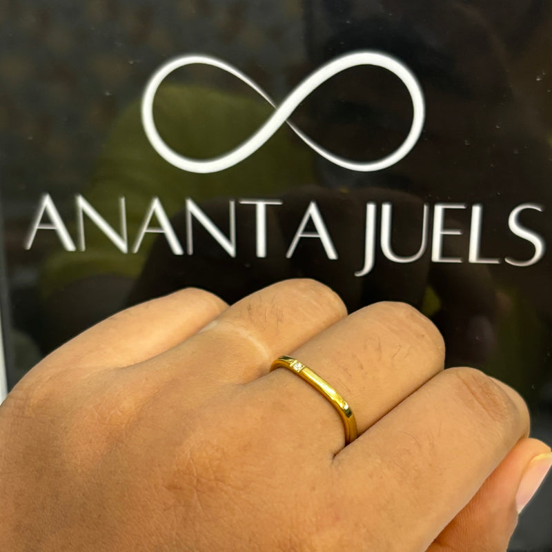 Minimal square ring