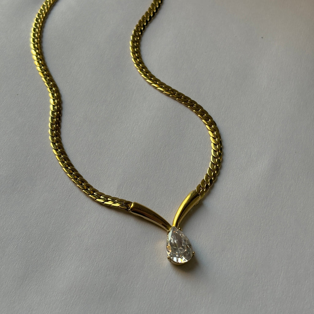 Vintage glow necklace
