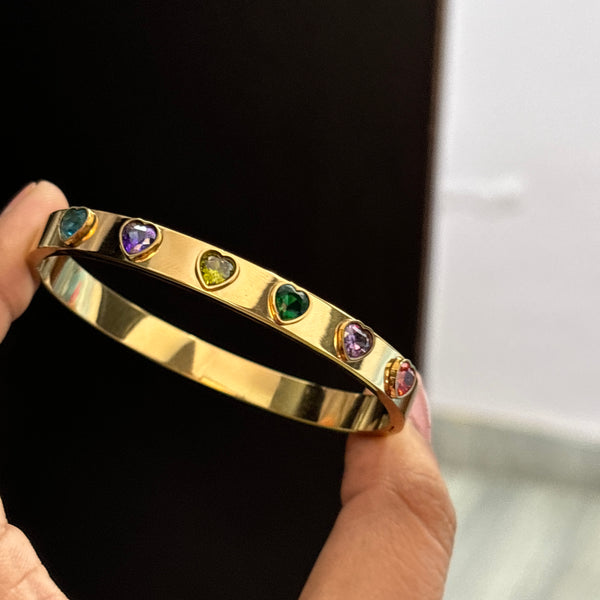 Multi colour band bracelet