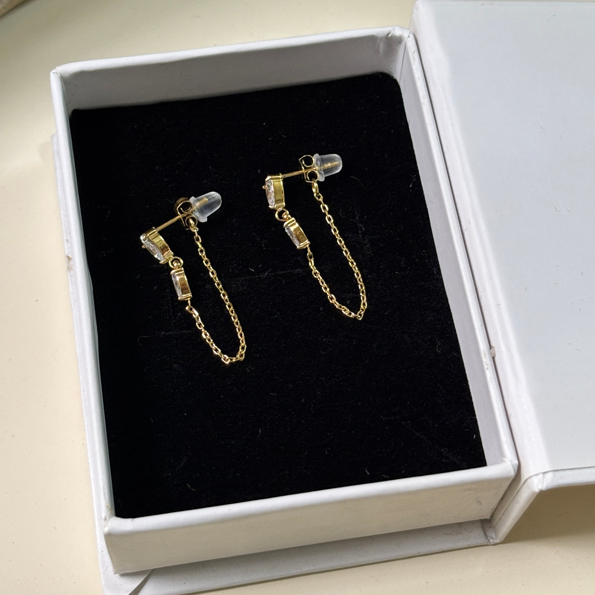 Glow drop earrings