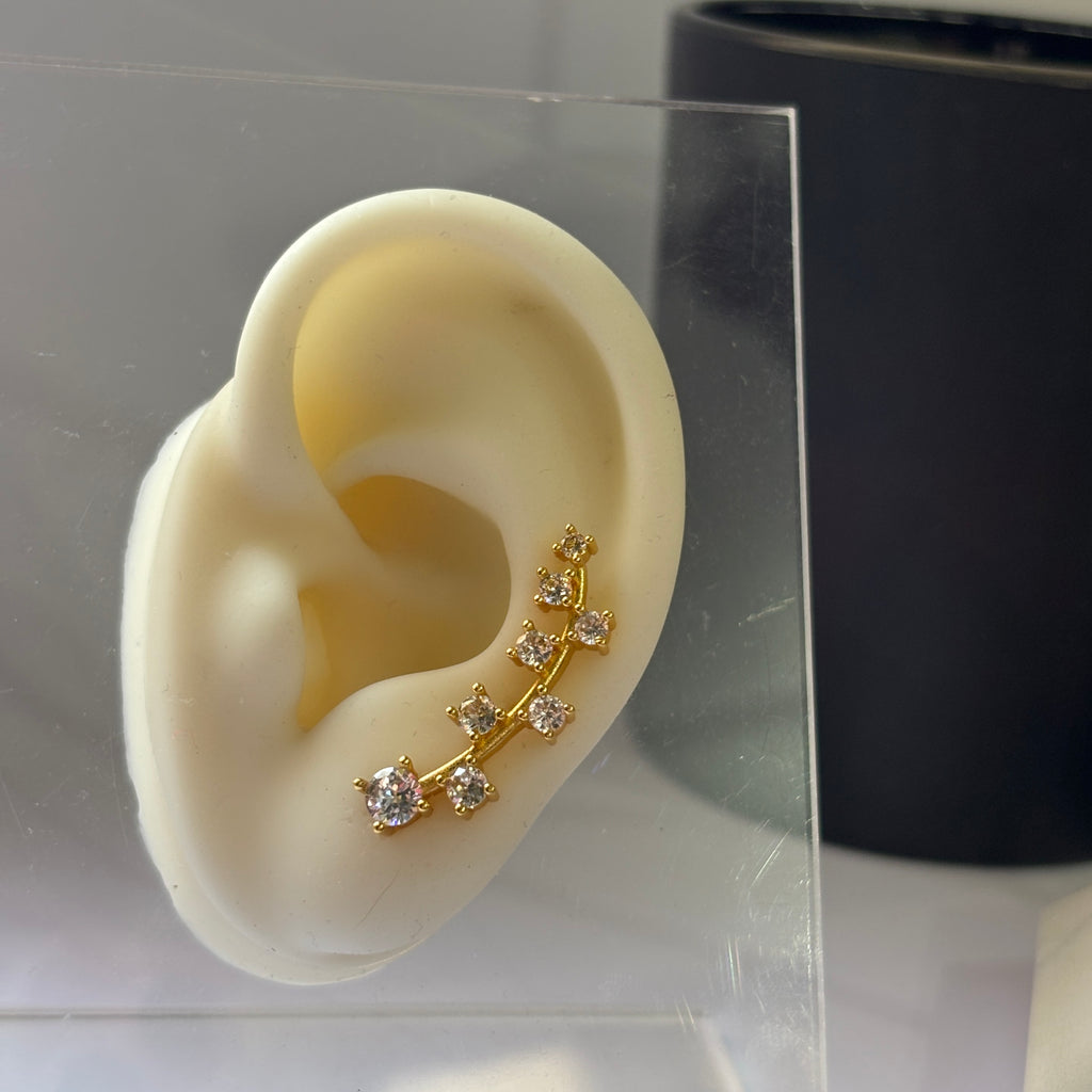 Ahana cuff earrings