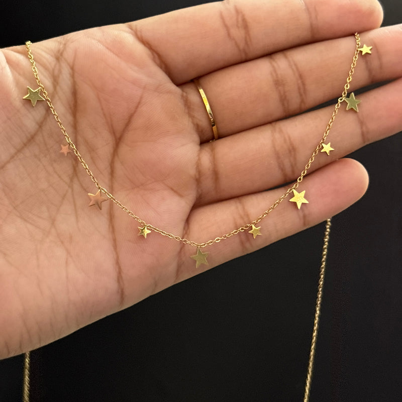Star charm necklace