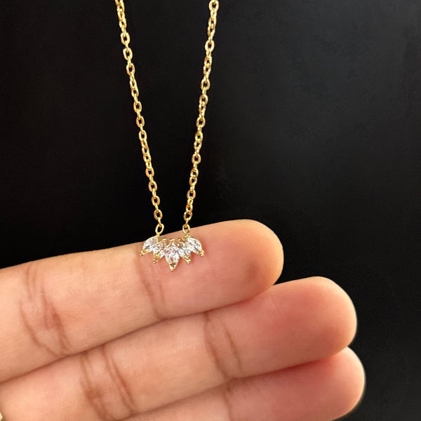 Crown necklace