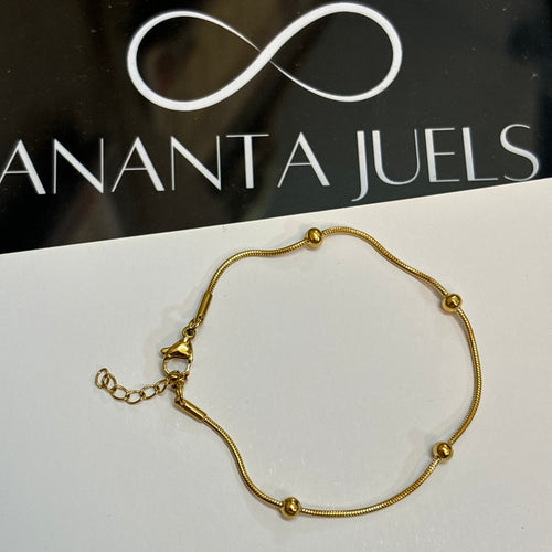 Ball chain bracelet