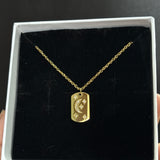 Moon star necklace