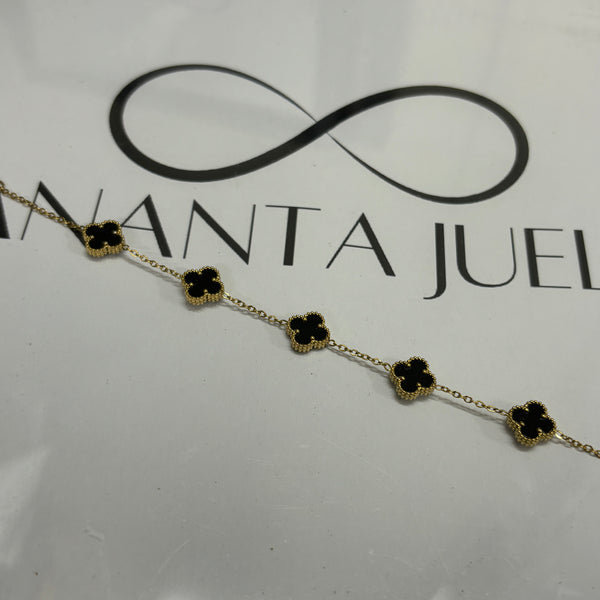 Reversible Floral bracelet