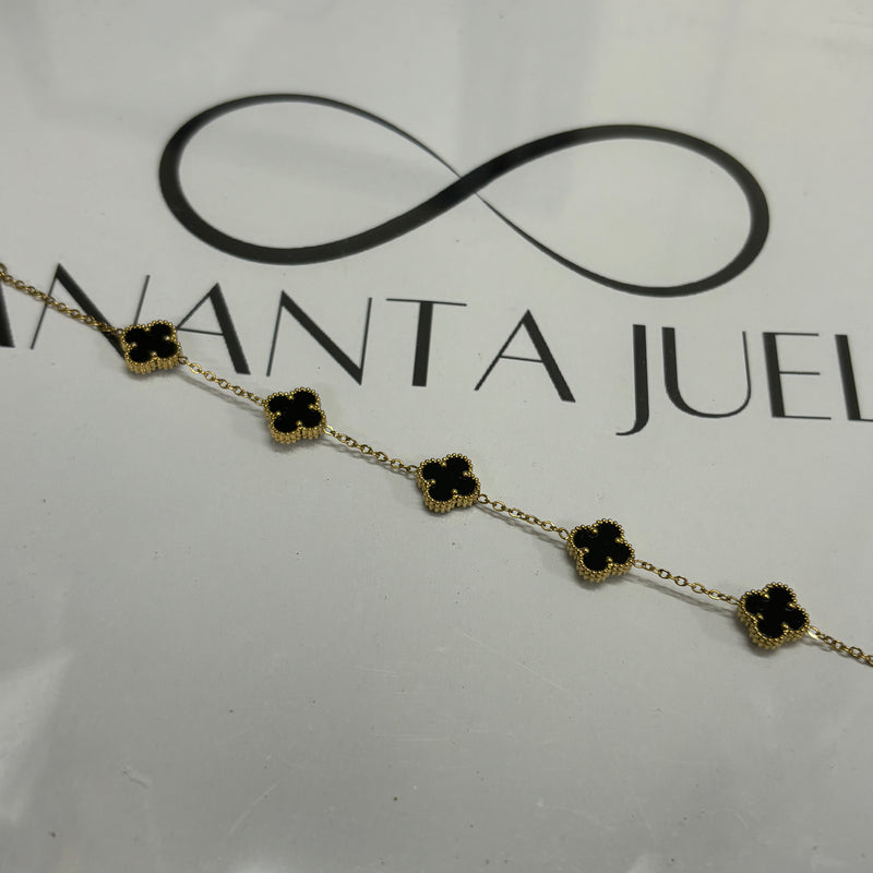 Reversible Floral bracelet