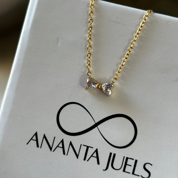 Little bow necklace
