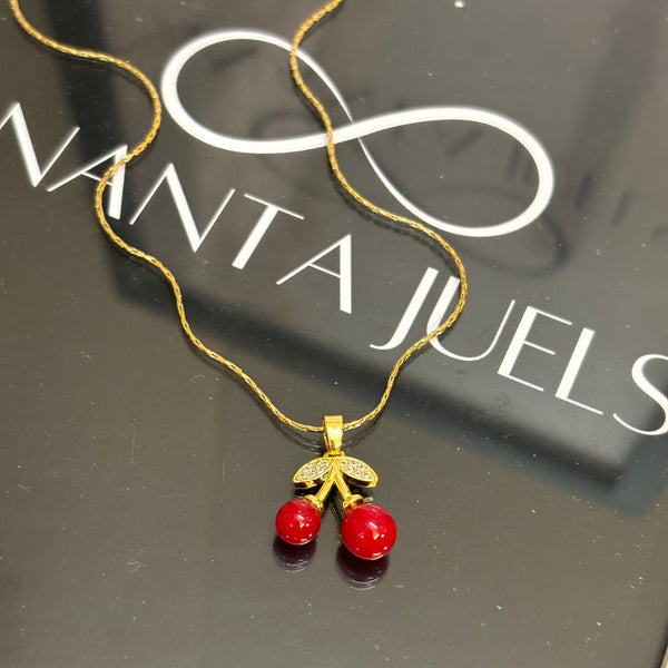 Cherry necklace