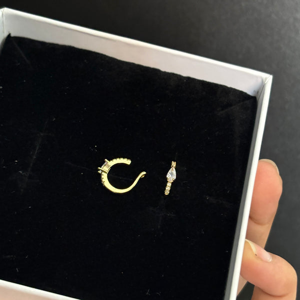 Anvi cuff earrings