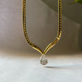 Vintage glow necklace
