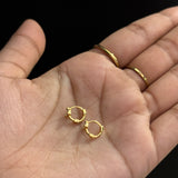 Tiny trinity hoops (mini)