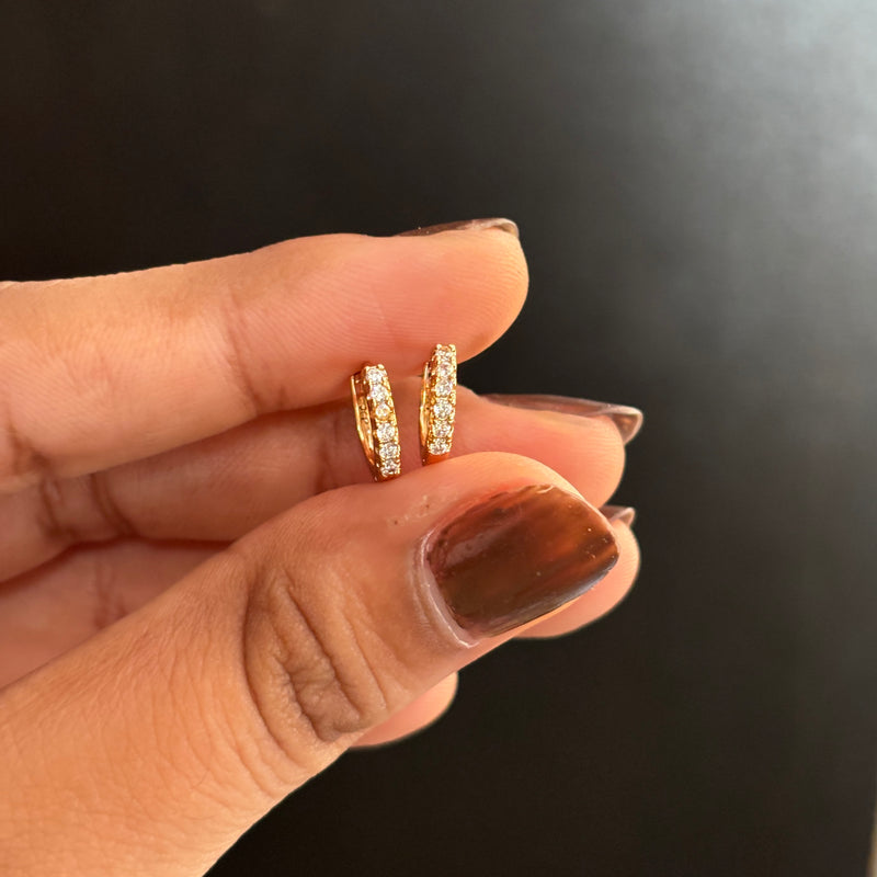Dainty hoops (small)